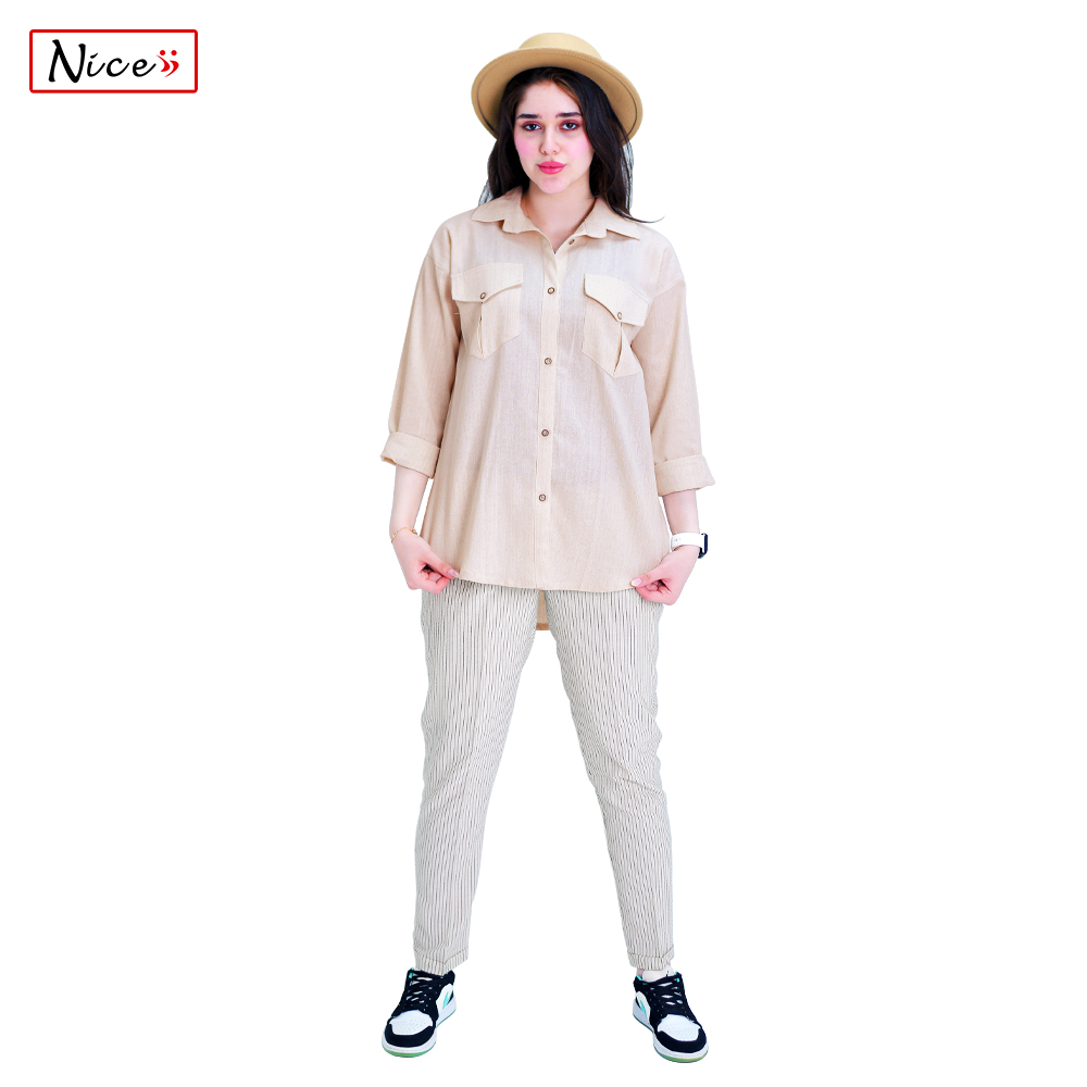 ست شومیز و شلوار زنانه - Image 2